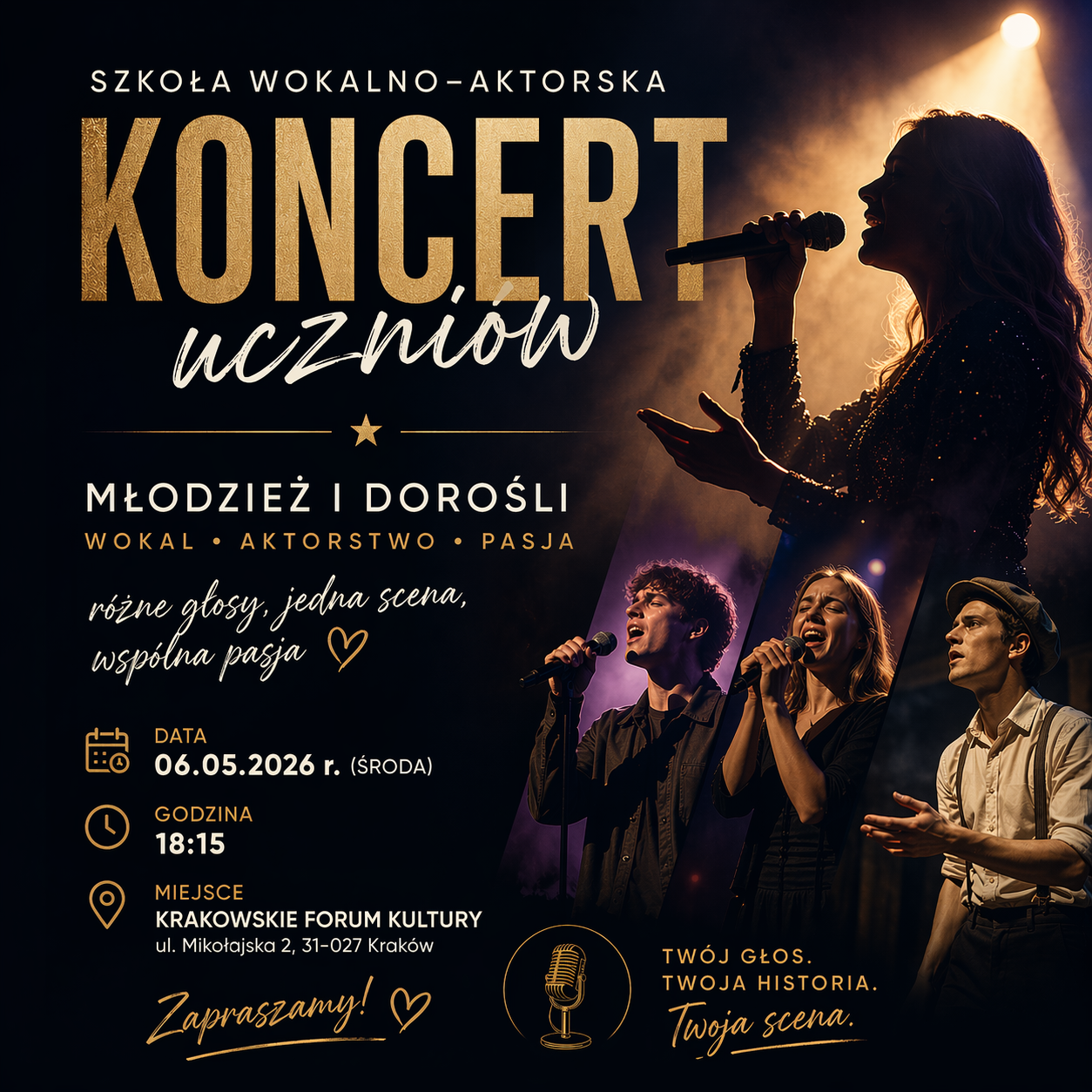 Featured image for “Koncert 06.05.2026 dla II roku w KFK o godzinie 18:15”