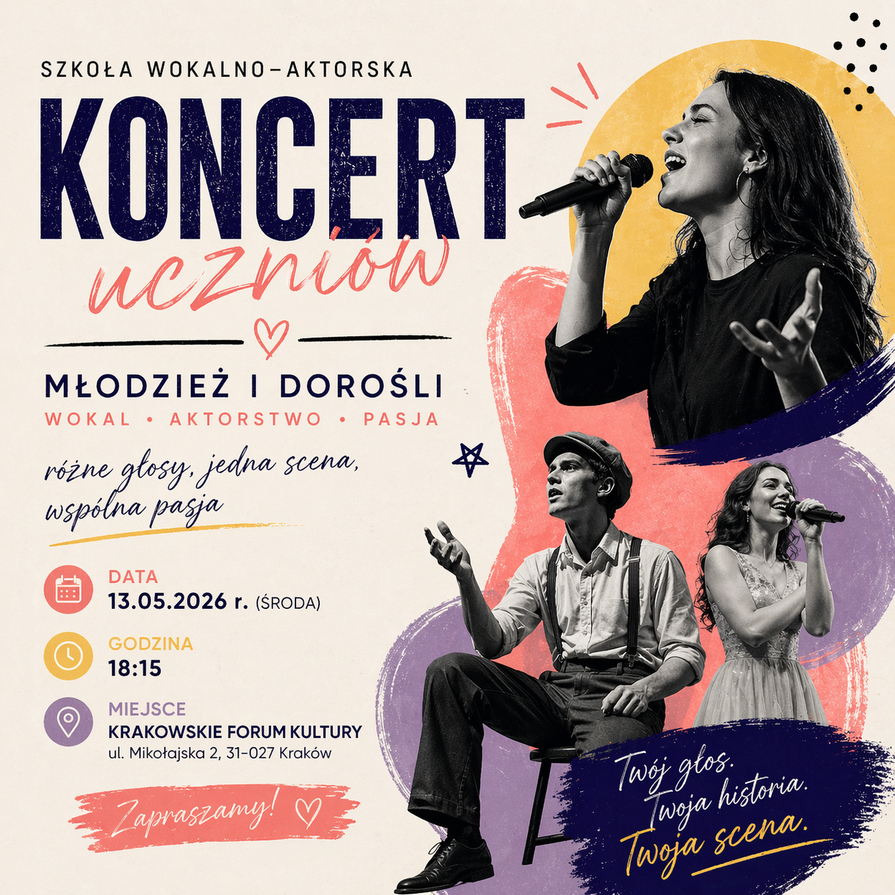 Featured image for “Koncert dla I roku 13.05.2026, o godzinie 18:15 w KFK”